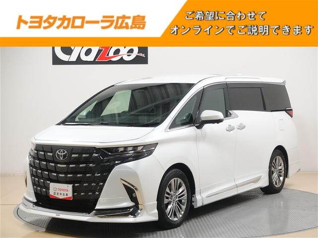アルファードハイブリッド(トヨタ) Ｚ　サンルーフ　フルセグ　メモリーナビ　ミュージックプレイヤー接続可　バックカメラ　衝突被害軽減システム　ＥＴＣ　両側電動スライド　ＬＥＤヘッドランプ　乗車定員７人　３列シート　ワンオーナー　フルエアロ 中古車画像