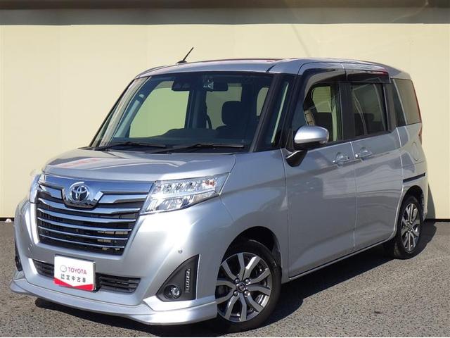 ルーミー(トヨタ) カスタムＧ−Ｔ　フルセグ　メモリーナビ　ＤＶＤ再生　バックカメラ　衝突被害軽減システム　ＥＴＣ　ドラレコ　両側電動スライド　ＬＥＤヘッドランプ　ウオークスルー　ワンオーナー　アイドリングストップ 中古車画像