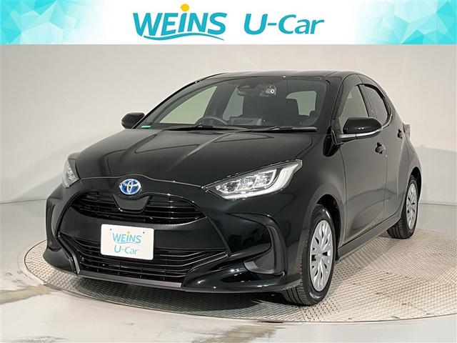 ヤリス(トヨタ) ハイブリッドＺ　ＰＣＳ　整備記録簿　Ｂカメラ　ドラレコ付　ナビ付　ＬＥＤランプ　スマキー　ＥＴＣ付き　メディアプレイヤー接続　ＶＳＣ　パワステ　１オナ車　クルコン　カーテンエアバック　キーフリー　ＡＢＳ　イモビ 中古車画像