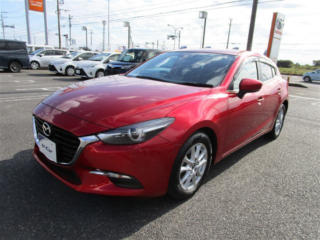 アクセラスポーツ(マツダ) １５Ｓ　ＤＶＤ再生機能　Ｒカメ　パワステ　サイドＳＲＳ　セキュリティーアラーム　横滑防止装置　アイドリングＳＴＯＰ　整備記録簿　パワーウインドウ　メモリーナビ付　エアコン　ワンオーナー車　ＥＴＣ車載器　ＡＢＳ 中古車画像