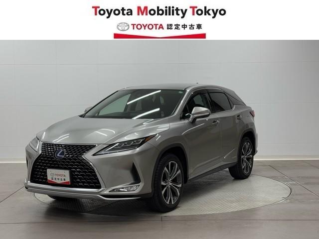 ＲＸ(レクサス) ＲＸ４５０ｈ　バージョンＬ　衝突軽減システム　１００ＶＡＣ電源　Ｂモニ　アルミ　地デジ　整備記録簿　オートエアコン　ナビ＆ＴＶ　ワンオーナ　ＬＥＤ　電動シート　オートクルーズ　キーレス　ミュージックプレイヤー接続可　ＤＶＤ再生 中古車画像