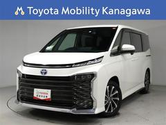 ヴォクシー ハイブリッドS-Z トヨタ認定中古車 禁煙ワンオーナー CD・DVD再生機能 フルセグ TCナビ 後席モニター AC100 ドライブレコーダー LEDヘッドライト 両側電動スライドドア スマートキー ETC バックモニタ 中古車画像