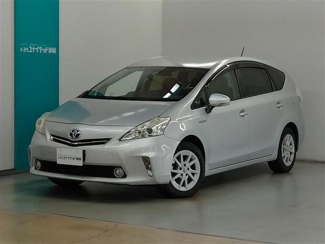 プリウスアルファ(トヨタ) Ｓ　ハイブリッド　ワンオーナー　安全装備　横滑り防止機能　ＡＢＳ　エアバッグ　盗難防止装置　バックカメラ　ＥＴＣ　ミュージックプレイヤー接続可　ＣＤ　スマートキー　キーレス　フル装備　アルミホイール 中古車画像