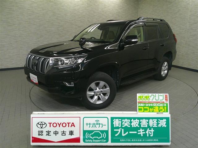 ランドクルーザープラド(トヨタ) ＴＸ　Ｌパッケージ　リアカメラ　スマートキ　盗難防止　キーレスエントリー　ＥＴＣ装備　３列席　ＤＶＤ再生可　エアコン　ＬＥＤランプ　レザー　アルミホイール　パートタイム４ＷＤ　横滑り防止システム　フルＴＶ　メモリーナビ 中古車画像