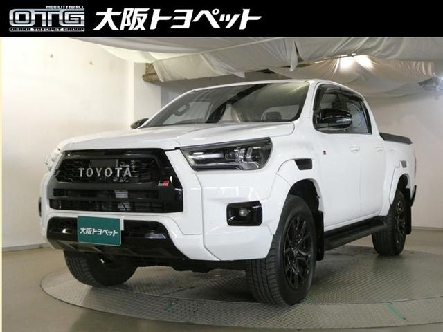 ハイラックス(トヨタ) Ｚ　ＧＲスポーツ　キーレス　オートクルーズ　アルミホイール　Ｂカメラ　メモリーナビ　フルオートエアコン　横滑防止装置　ミュージックプレイヤー接続可　スマキー　パワーステアリング　ＬＥＤライト　パートタイム４ＷＤ　ＥＴＣ 中古車画像