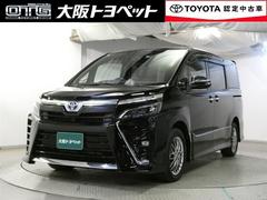 ヴォクシー ハイブリッドZS 煌III ドライブレコーダ 地デジTV Wエアコン スマートキー ミュージックプレイヤー接続可 DVD再生可 クルコン VSC キーレス アルミホイール ナビ&TV LEDヘッドランプ ETC 3列シート 中古車画像