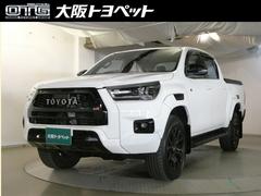 ハイラックス Z GRスポーツ キーレス オートクルーズ アルミホイール Bカメラ メモリーナビ フルオートエアコン 横滑防止装置 ミュージックプレイヤー接続可 スマキー パワーステアリング LEDライト パートタイム4WD ETC 中古車画像