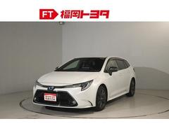 カローラツーリング ハイブリッド ダブルバイビー フルセグ DVD再生 ミュージックプレイヤー接続可 バックカメラ 衝突被害軽減システム LEDヘッドランプ ワンオーナー 記録簿 中古車画像