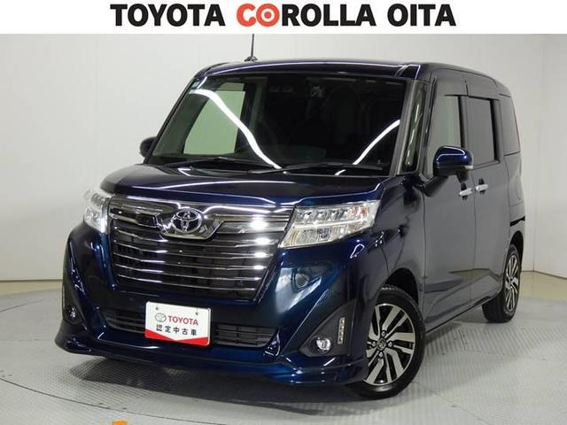 ルーミー(トヨタ) カスタムＧ　フルセグ　メモリーナビ　ＤＶＤ再生　バックカメラ　衝突被害軽減システム　ＥＴＣ　両側電動スライド　ＬＥＤヘッドランプ　ウオークスルー　ワンオーナー　アイドリングストップ　盗難防止装置　アルミホイール 中古車画像