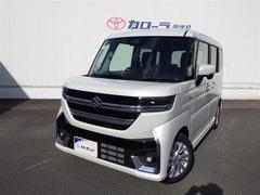 スペーシアカスタム ハイブリッドGS アルミ 両側電動パワースライドドア フロントベンチシート 前後衝突被害軽減ブレーキ LEDライト 盗難防止 フルセグ地デジTV 横滑り防止装置 パワステ ABS オートクルーズコントロール エアバッグ 中古車画像