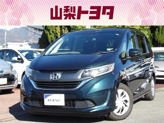 フリード(ホンダ) Ｇ　フルセグ　メモリーナビ　ＤＶＤ再生　後席モニター　バックカメラ　衝突被害軽減システム　ＥＴＣ　両側電動スライド　ＬＥＤヘッドランプ　ウオークスルー　乗車定員６人　３列シート　アイドリングストップ 中古車画像