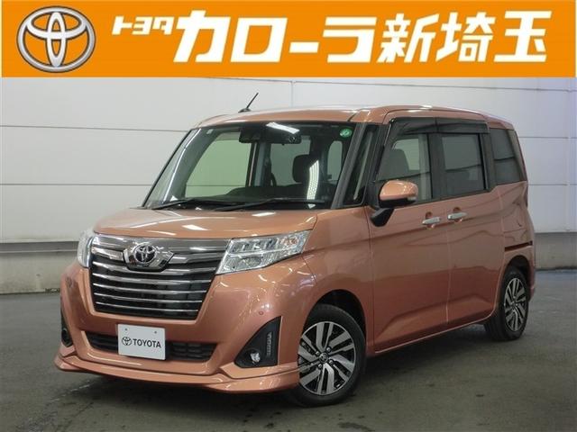 ルーミー(トヨタ) カスタムＧ　アイドリング　両側電動ＳＤ　ＬＥＤヘット　バックビューモニター　衝突回避ブレーキ　地デジ　スマートキー　メモリナビ　クルーズコントロール　点検記録簿　ＤＶＤ　ＥＴＣ　ドライブレコーダー　１オーナー 中古車画像