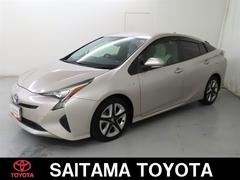 プリウス Sツーリングセレクション メモリーナビ ワンセグTV CD再生 メディアプレイヤー接続 バックモニター ETC スマートキー LEDヘッドランプ ドライブレコーダー シートヒーター 中古車画像