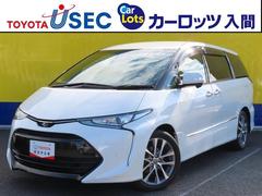 エスティマ アエラス プレミアム プリクラ Bモニ リアエアコン 地デジフルセグTV アルミ クルーズC デュアルエアバッグ ナビ&TV ESC ABS エアバッグ ミュージックプレイヤー接続可 メモリーナビ エアコン ETC 中古車画像