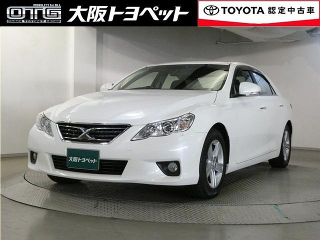 マークＸ(トヨタ) ２５０Ｇ　リラックスセレクション・ブラックリミテッド　ナビＴＶ　盗難防止システム　Ｂカメラ　パワーステアリング　スマートキー　パワーシート　エアコン　ＥＴＣ付き　アルミホイール　ＡＢＳ　ＥＳＣ　ミュージックプレイヤー接続可　パワーウィンドウ　メモリーナビ 中古車画像