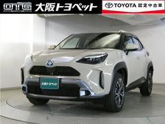 ヤリスクロス ハイブリッドZ アドベンチャー インテリジェントクリアランスソナー 地デジ メモリナビ AW Bカメラ スマートキー&プッシュスタート LEDヘッドライト Pシート クルコン 横滑り防止装置 オートエアコン ETC キーフリー 中古車画像