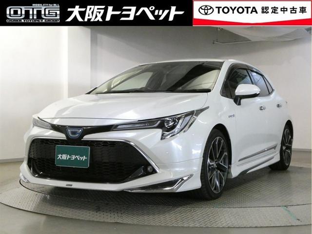 カローラスポーツ(トヨタ) ハイブリッドＧ　Ｚ　サイドエアバック　前後誤発進抑制　盗難防止　スマートキーシステム　Ｂモニ　オートクルーズ　ＬＥＤライト　エアバック　オートエアコン　地デジ　エアロ付　ナビＴＶ　ＡＷ　デュアルエアバッグ　整備記録簿 中古車画像