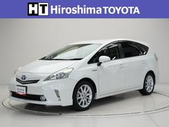 プリウスアルファ Sツーリングセレクション Bカメ 地デジフルセグ ナビ・テレビ アルミ スマ-トキ- 横滑り防止システム サイドエアバッグ DVD再生機能 LEDヘットライト イモビライザー 助手席エアバック ミュージックプレイヤー接続可 中古車画像