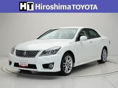 クラウン アスリート スペシャルナビパッケージ 地デジ ミュージックプレイヤー接続可 キーレス サイドエアバッグ 盗難防止装置 オートクルーズ オートエアコン Bカメ ETC付き エアバッグ DVD再生 HDDナビ 横滑り防止機能 アルミホイール 中古車画像