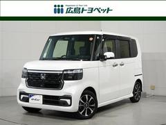 N-BOXカスタム コーディネートスタイル フルセグ メモリーナビ DVD再生 ミュージックプレイヤー接続可 バックカメラ 衝突被害軽減システム ETC ドラレコ 両側電動スライド LEDヘッドランプ ワンオーナー 中古車画像