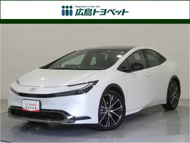 プリウス(トヨタ) Ｚ　サンルーフ　フルセグ　ミュージックプレイヤー接続可　バックカメラ　衝突被害軽減システム　ＥＴＣ　ＬＥＤヘッドランプ　記録簿 中古車画像