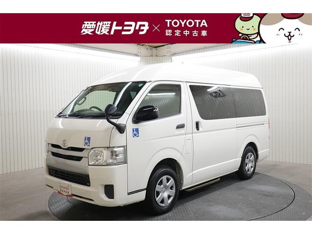 ハイエースバン(トヨタ) ＤＸウェルＦタイプマドナシ　福祉車両　ワンセグ　メモリーナビ　バックカメラ　電動スライドドア　乗車定員１０人　３列シート 中古車画像