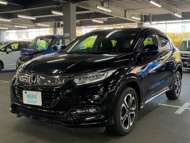 ヴェゼル(ホンダ) ハイブリッドＺ・ホンダセンシング　レーダーサポート　ＤＶＤ再生機能　横滑り防止システム　バックアイカメラ　盗難防止装置　フルセ　スマ−トキ−　パワーウィンド　サイドエアバッグ　ＬＥＤライト　アルミ　ＥＴＣ車載器　ナビ＆ＴＶ　ドラレコ 中古車画像