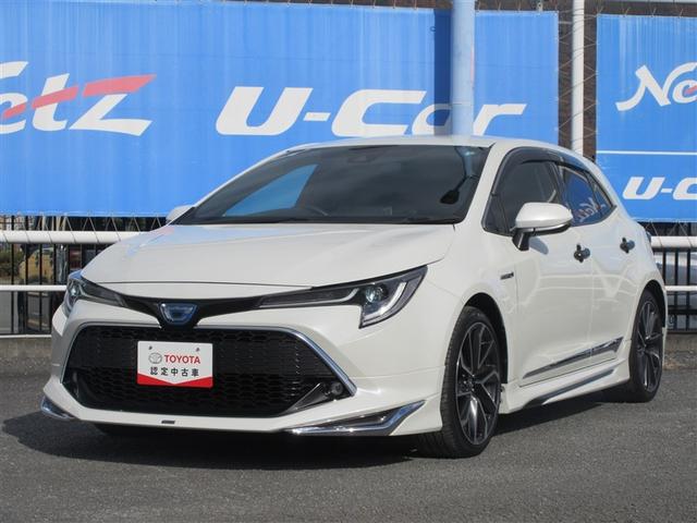 カローラスポーツ(トヨタ) ハイブリッドＧ　Ｚ　フルセグ　メモリーナビ　ＤＶＤ再生　バックカメラ　衝突被害軽減システム　ＥＴＣ　ＬＥＤヘッドランプ　フルエアロ 中古車画像