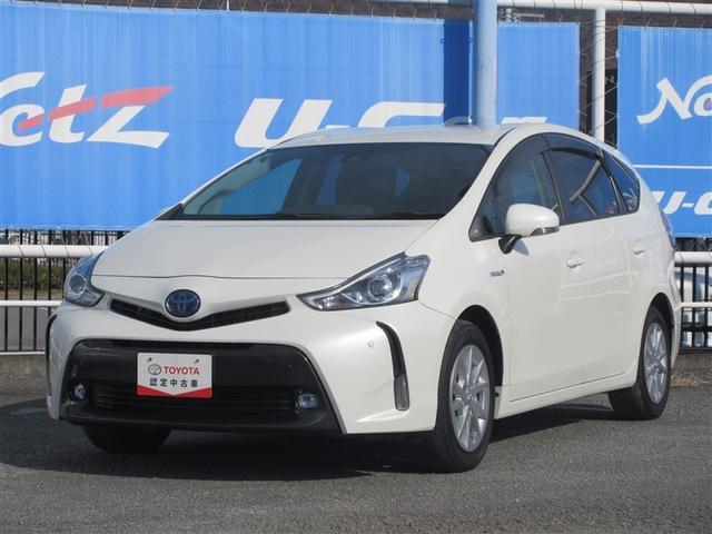 プリウスα(トヨタ) Ｇ　フルセグ　メモリーナビ　ＤＶＤ再生　バックカメラ　衝突被害軽減システム　ＥＴＣ　ドラレコ　ＨＩＤヘッドライト　ワンオーナー 中古車画像