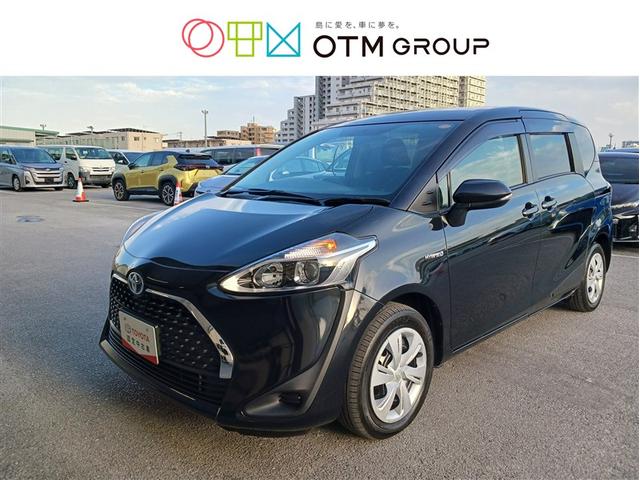 沖縄県の中古車ならシエンタ ハイブリッドＸ　ワンセグ　メモリーナビ　ミュージックプレイヤー接続可　バックカメラ　ＥＴＣ　電動スライドドア　ＬＥＤヘッドランプ　ウオークスルー　乗車定員７人　３列シート