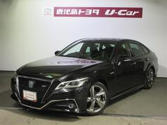 クラウンハイブリッド RS ムーンルーフ LEDヘッドライト クルコン スマートエントリー セキュリティーアラーム Bカメラ カーテンエアバッグ 定期点検記録簿 横滑り防止 ETC TVナビ アルミ メモリーナビ ABS PW 中古車画像