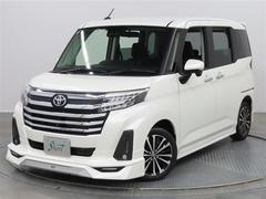 ルーミー カスタムG-T 1年保証 ワンオーナ- フルエアロ フルセグ ミュージックプレイヤー接続可 シートヒータ 全周囲カメラ バックカメラ 衝突被害軽減システム ETC 両側電動スライド LEDランプ アイドリングストップ 中古車画像