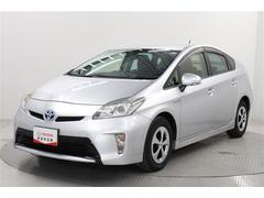 プリウス S アイドリングストップ搭載 Bモニタ- AUX接続可 インテリキー デュアルエアバック エアB イモビライザー ワンオーナー車 ナビTV AUTOエアコン 横スベリ防止 アルミホイール ETC装備 中古車画像