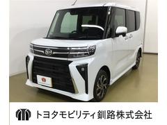 タント カスタムX 4WD 両側電動スライドドア 社外ナビ バックカメラ シートヒーター LEDライト ETC車載器 スマートキー 純正アルミ CDDVD再生 シートバックテーブル 中古車画像
