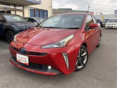 プリウス Aツーリングセレクション フルセグ メモリーナビ DVD再生 バックカメラ 衝突被害軽減システム ETC ドラレコ LEDヘッドランプ ワンオーナー 記録簿 中古車画像