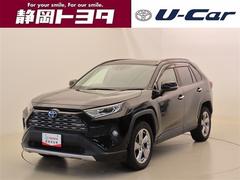 RAV4 ハイブリッドG 衝突被害軽減装置 パノラマサンルーフ AC100V電源 ワンオーナ- バックモニター 整備記録簿 地デジTV LEDヘッドライト スマキー 電動シ-ト AWD TVナビ パワステ 横滑り防止装置 AW 中古車画像