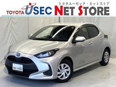 ヤリス ハイブリッドX トヨタ・セーフティ・センス 純正ディスプレイオーディオナビ バックモニター スペアタイヤ レーダークルーズコントロール ETC クリアランスソナー パーキングサポートブレーキ キーレスエントリー 中古車画像