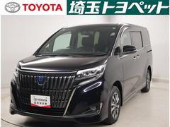 エスクァイア ハイブリッドGiプレミアムパッケジブラックテーラード 誤発進抑制機能 Bカメラ スマートキー ナビ&TV イモビライザー LEDランプ ETC車載器 クルーズコントロール アルミ 地デジ 横滑り防止装置 キーレス ABS DVD再生 3列シート 記録簿 中古車画像