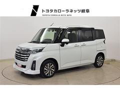 ルーミー カスタムG アイドリング 両側電動SD LEDヘット バックビューモニター 衝突回避ブレーキ 地デジ スマートキー メモリナビ クルーズコントロール 点検記録簿 DVD ETC ドライブレコーダー オートエアコン 中古車画像