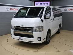 ハイエースバン スーパーGL ダークプライムII フルセグ メモリーナビ DVD再生 バックカメラ 衝突被害軽減システム ETC LEDヘッドランプ ワンオーナー 中古車画像