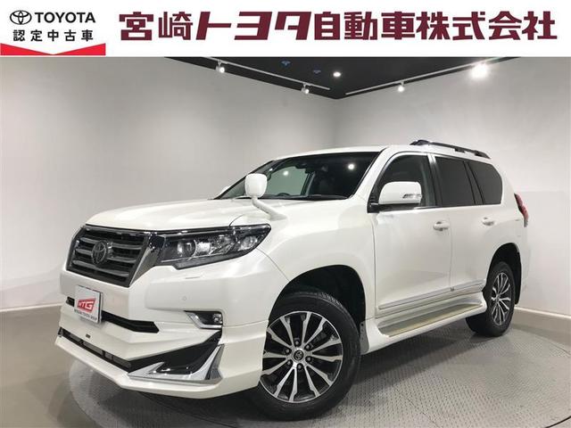 ランドクルーザープラド(トヨタ) ＴＸ　Ｌパッケージ　リアカメラ　スマートキ　盗難防止　キーレスエントリー　ＥＴＣ装備　ＤＶＤ再生可　エアロ付き　エアコン　ＬＥＤランプ　レザー　アルミホイール　パートタイム４ＷＤ　横滑り防止システム　フルＴＶ　ナビ＆ＴＶ 中古車画像