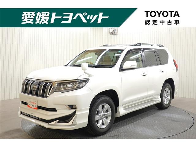 ランドクルーザープラド(トヨタ) ＴＸ　Ｌパッケージ　革シート　サンルーフ　４ＷＤ　フルセグ　メモリーナビ　ＤＶＤ再生　バックカメラ　衝突被害軽減システム　ＥＴＣ　ドラレコ　ＬＥＤヘッドランプ　フルエアロ　記録簿 中古車画像