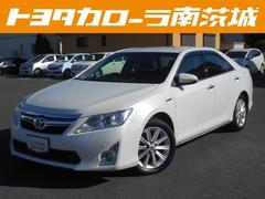 カムリ ハイブリッド Gパッケージ 1オーナ VSC 記録簿あり 地デジ イモビ DVD再生機能 オートクルーズコントロール サイドエアバック ナビ&TV AC ETC車載器 パワーウインドウ キーフリー アルミホイール Bカメラ 中古車画像