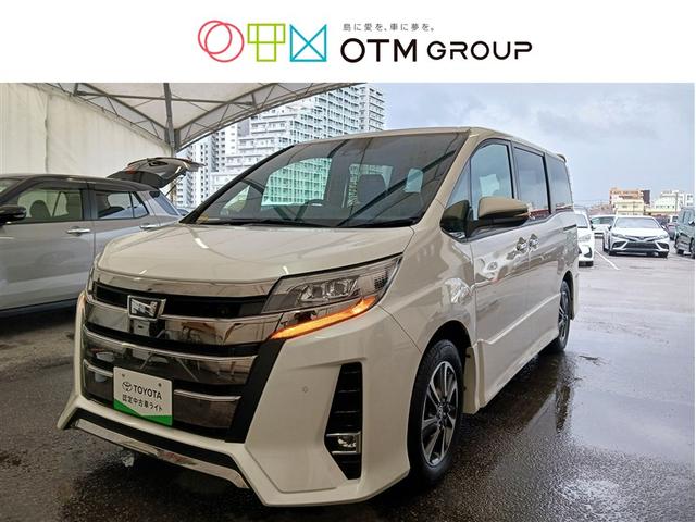 沖縄県の中古車ならノア Ｓｉ　ダブルバイビーＩＩ　メモリーナビ　ミュージックプレイヤー接続可　バックカメラ　衝突被害軽減システム　ＥＴＣ　両側電動スライド　ＬＥＤヘッドランプ　ウオークスルー　乗車定員８人　３列シート　アイドリングストップ