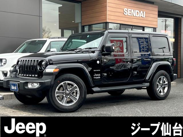 CHRYSLER JEEP JEEP WRANGLER UNLIMITED SAHARA | 2021 | BLACK | 22000 km |   Japanese used  Exchange