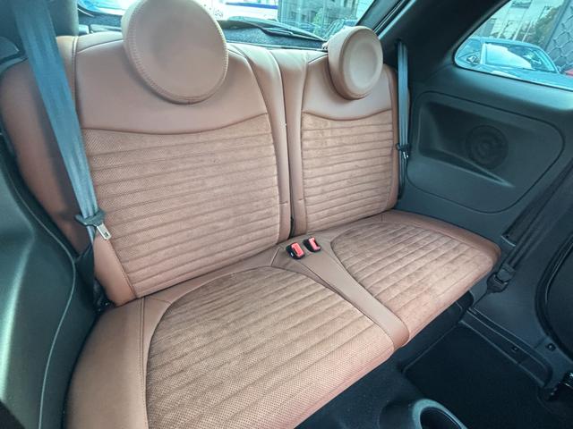 アバルト595 コンペティツィオーネ 右5速MT サベルトシート レコードモンツァ ブレンボキャリパー 純正フルセグナビゲーション キセノンライト バックソナー ブーストメーター LEDデイライト 純正17インチアルミホイール(12枚目)