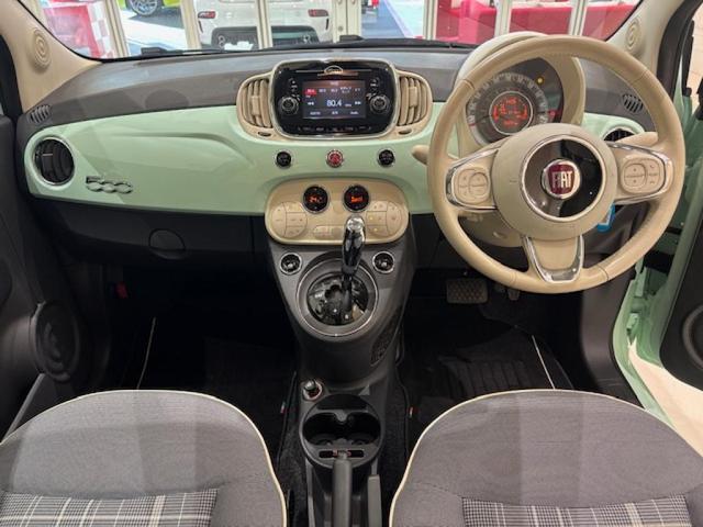 ５００ ツインエア　ラウンジ　ＨＩＤヘッドライト・クローム・障害物センサー・オーディオ・Ｂｌｕｅｔｏｏｔｈ接続・純正１５インチアルミホイール（7枚目）