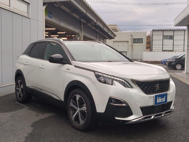 3008 GTライン 純正フルセグナビ ハーフレザー ACC LEDライト 衝突軽減B 電動リアゲート バックカメラ レーンキープ オートライト ブラインドスポットモニター ETC 純正18インチAW(43枚目)