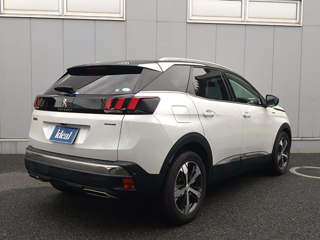 3008 GTライン 純正フルセグナビ ハーフレザー ACC LEDライト 衝突軽減B 電動リアゲート バックカメラ レーンキープ オートライト ブラインドスポットモニター ETC 純正18インチAW(46枚目)