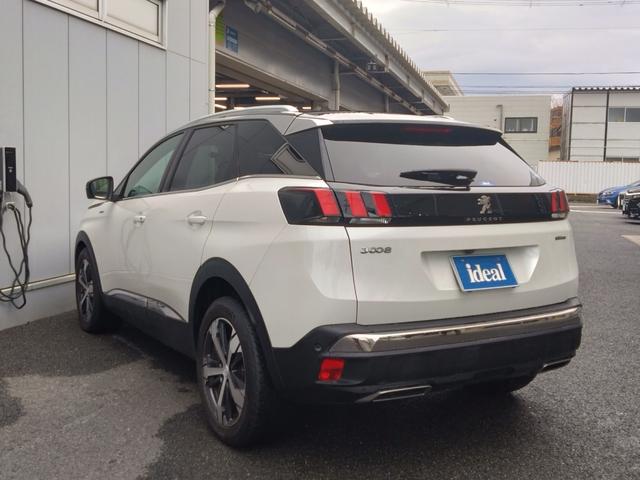 3008 GTライン 純正フルセグナビ ハーフレザー ACC LEDライト 衝突軽減B 電動リアゲート バックカメラ レーンキープ オートライト ブラインドスポットモニター ETC 純正18インチAW(48枚目)